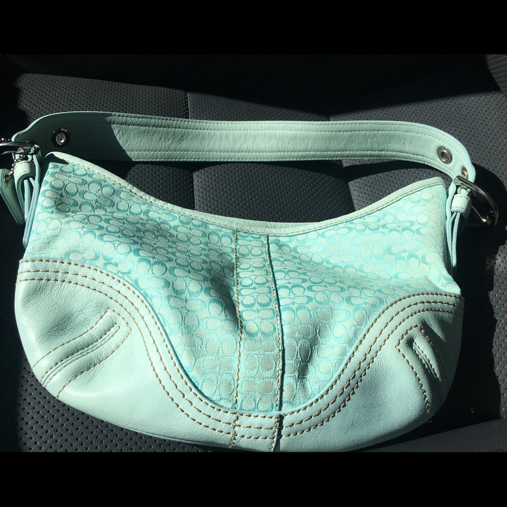 Authentic small coach bag
